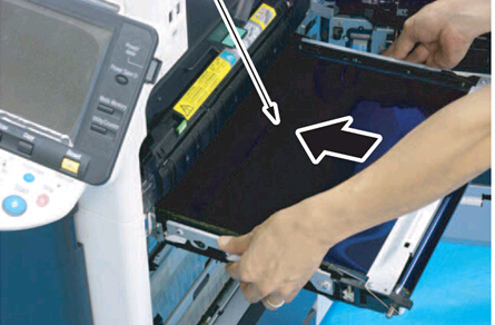 震旦ADC288轉(zhuǎn)印帶組件更換步驟7 震旦ADC288轉(zhuǎn)印帶組件更換步驟7