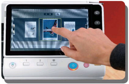 柯尼卡美能達C224e彩色復印機多點觸控操作方式