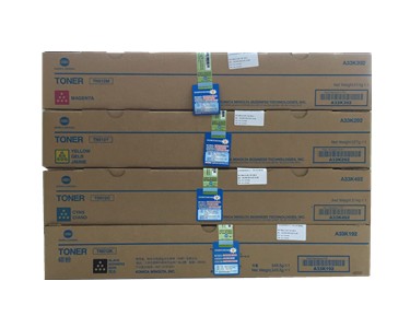 柯尼卡美能達C454e碳粉盒一套四個顏色 柯尼卡美能達C454e碳粉盒一套四個顏色